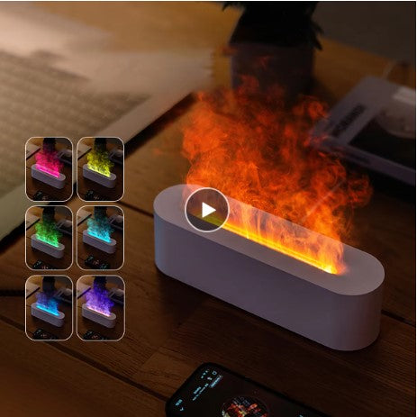 RGB Flame USB Aroma Diffuser