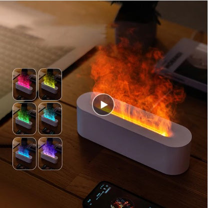 RGB Flame USB Aroma Diffuser